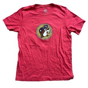 Buc-cee's Red Crew Neck Tennessee T Shirt Size Large